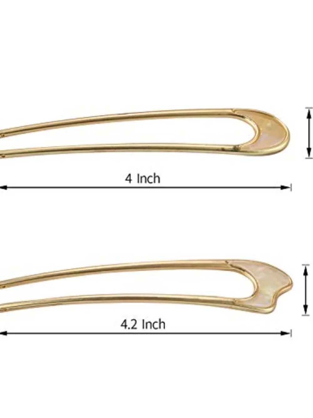 New - U-Shaped Hair Pins Metal Vintage Hair Sticks French Hair Pin Hairstyle